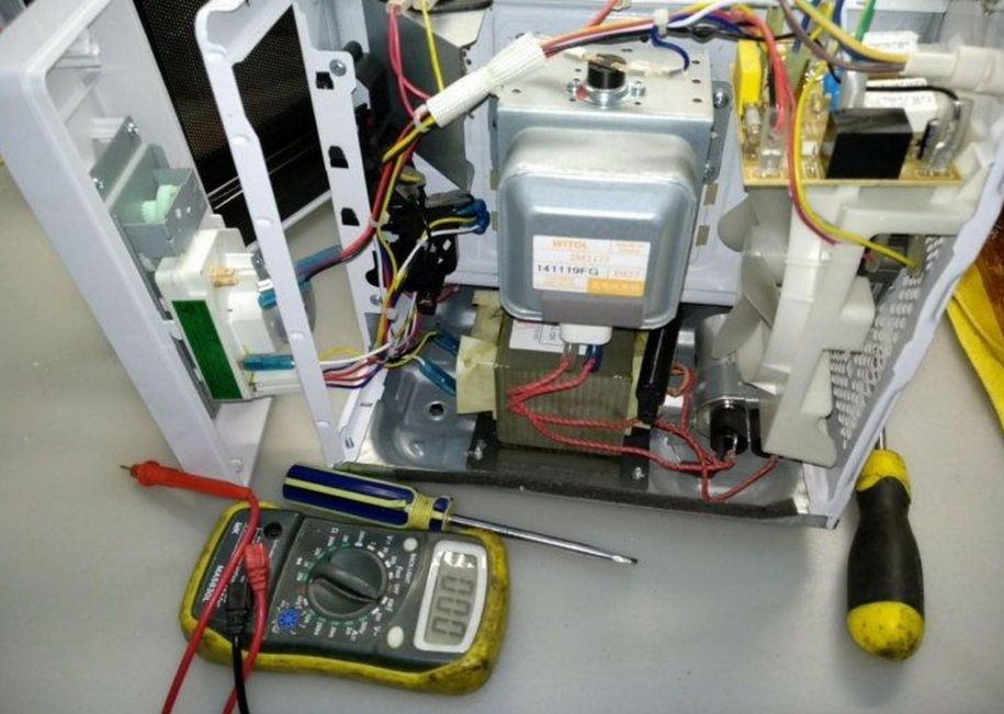 Ремонт микроволновки с выездом. Даниловский район 